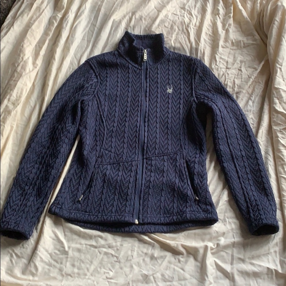 Women’s navy Spyder jacket